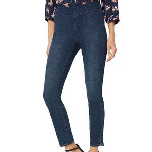 NYDJ Petites Petites Pull On Ankle Skinny Jeans in Clean Marcel Size 4P